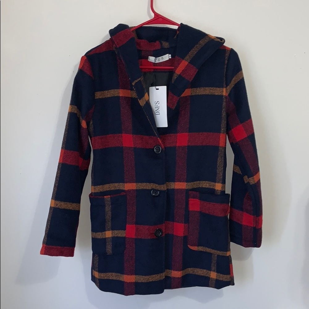 Plaid coat